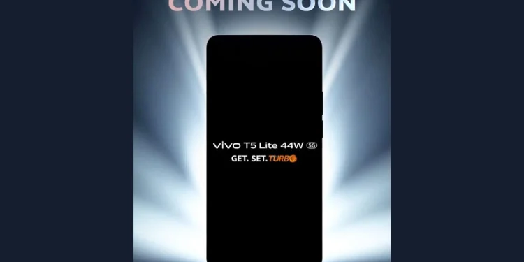 vivo T5 Lite 5G Teased With Big Battery